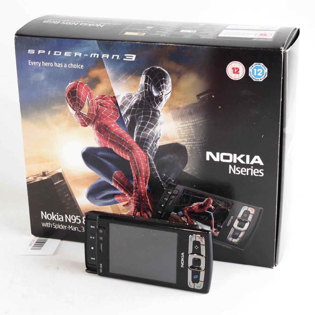 MOBILTELEFON Nokia N95-2, 8GB. Spider-man.